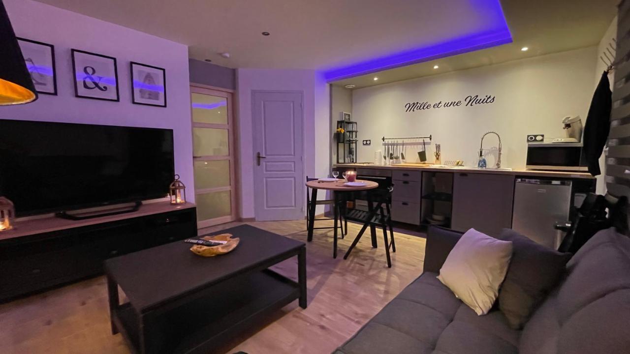 Mille Et Une Nuit, Appartement Classe 3 Etoiles En Rdc Avec Exterieur Et Parking Dole Eksteriør billede