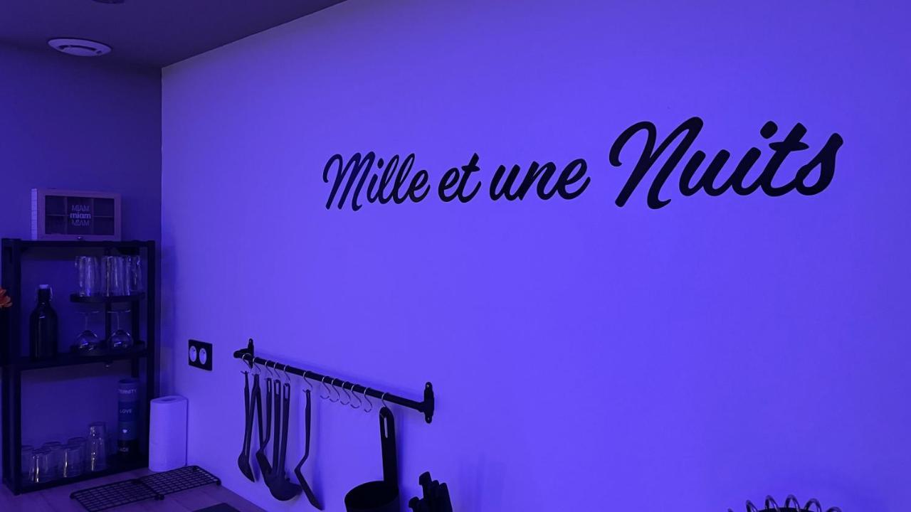 Mille Et Une Nuit, Appartement Classe 3 Etoiles En Rdc Avec Exterieur Et Parking Dole Eksteriør billede