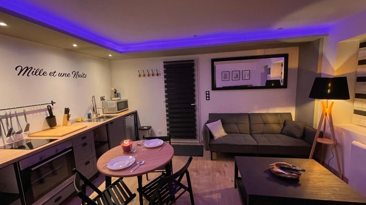 Mille Et Une Nuit, Appartement Classe 3 Etoiles En Rdc Avec Exterieur Et Parking Dole Eksteriør billede