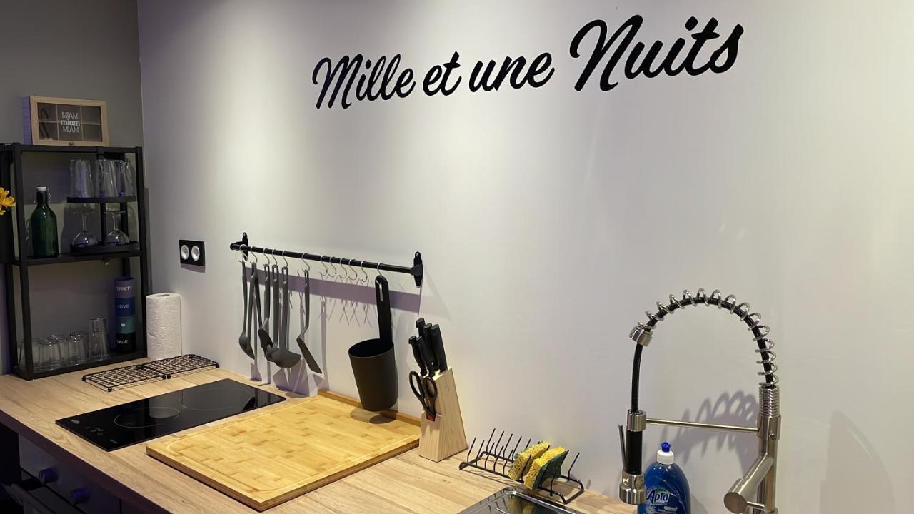 Mille Et Une Nuit, Appartement Classe 3 Etoiles En Rdc Avec Exterieur Et Parking Dole Eksteriør billede