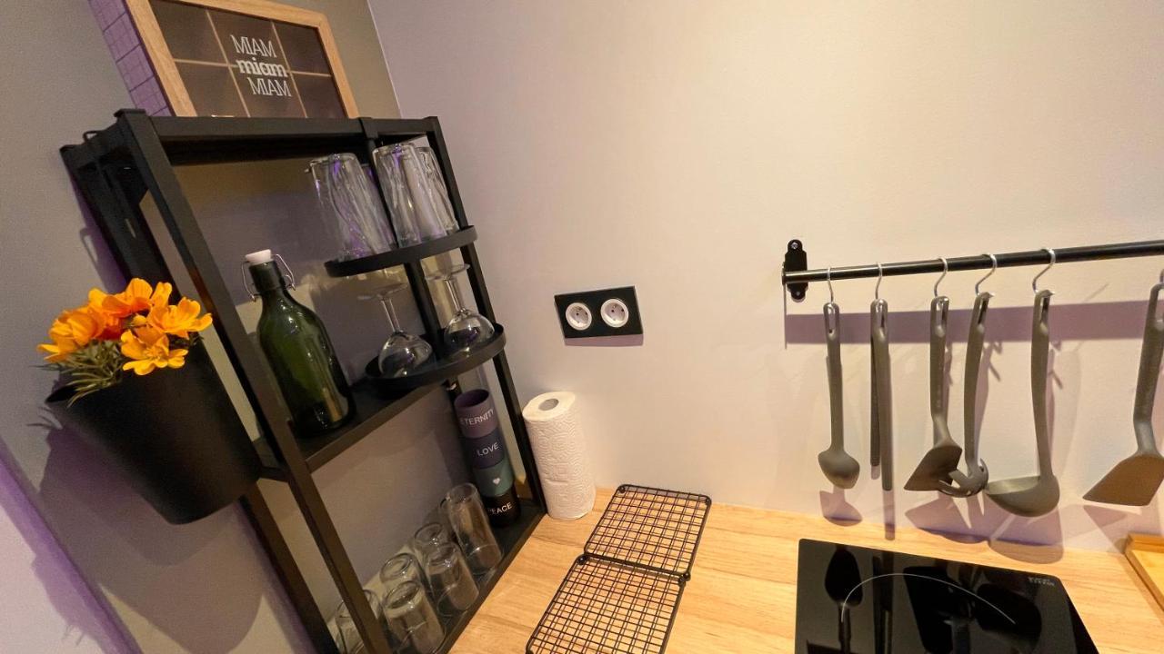 Mille Et Une Nuit, Appartement Classe 3 Etoiles En Rdc Avec Exterieur Et Parking Dole Eksteriør billede